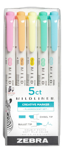 Bolígrafo Zebra De Tinta Azul Trazo Fino 0.7 Mm