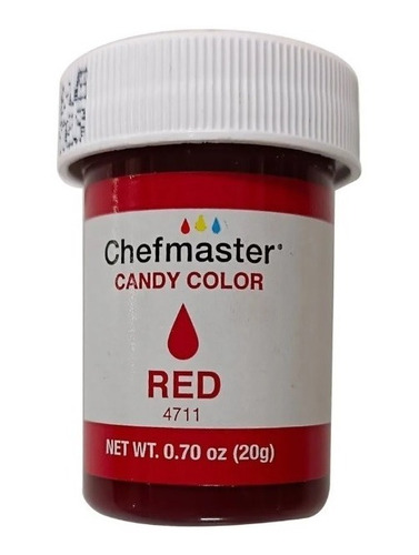 Colorantes Chefmaster Candy Color 0.70oz/20gr Pack Por 2 Und