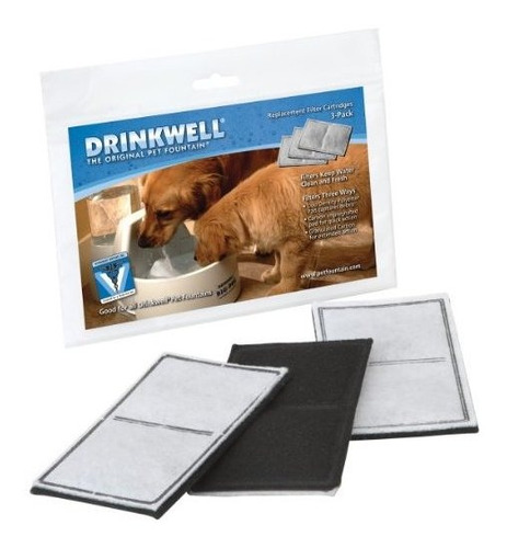 Petsafe Drinkwell Filtro De Repuesto De Carbono, Perro Y Gat