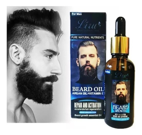 Aceite De Argan Y Vitamina E Reparac Y Crecimiento De Barba