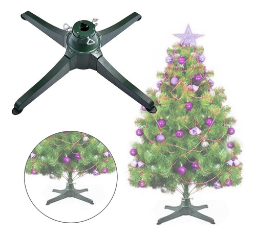 Soporte De Árbol De Navidad Giratorio Eléctrico Paray