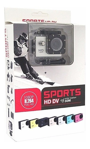 Cámara Deportiva Hd 1080p 2.0 Lcd Deportes Extremos Casco