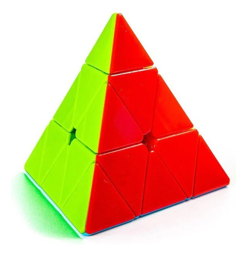 Cubo Rubik Pyraminx Qi Ming S2 Pirámide 3x3x3
