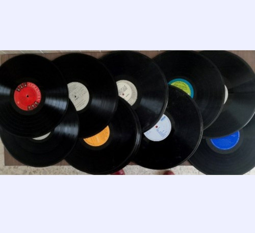 30 Acetatos De Doce Pulgadas Para Reciclar Y Manualidades (Usado)