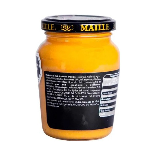 Maille, Mostaza A La Miel 230 Gr
