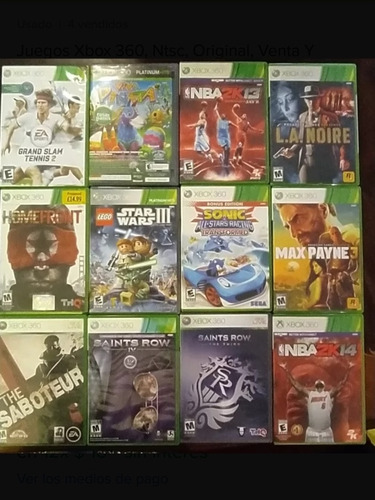 Xbox 360 Compatibles Xbox One,juegos Originales, Venta-canje