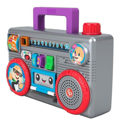 Radio portátil Teething And Rattle Learn and Play