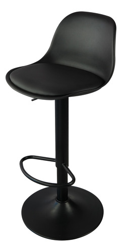 Silla De Bar Todostore Con Reposapies De Altura Ajustable Y Diseño Ergonomico Ideal Para Bar Y Barra De Cocina