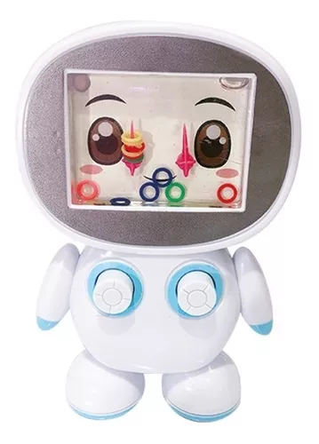 Jogo Argola Brinquedo Infantil Diversão Aquaplay Robô Azul