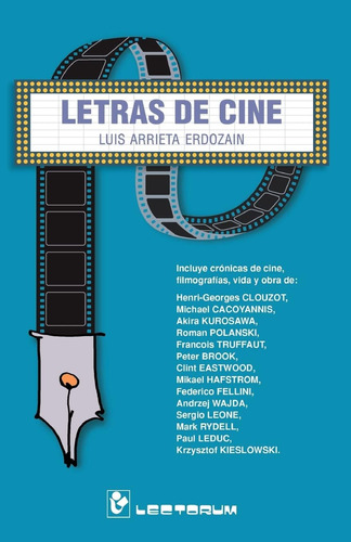 Libro: Letras De Cine (spanish Edition)