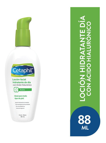 Cetaphil Locion Hidratante De Dia Con Ácido Hialurónico 88 M