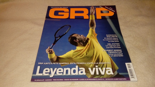 Grip Revista De Tenis N° 208 (pete Sampras En Argentina)