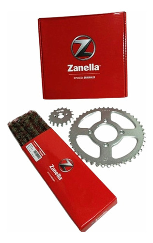 Kit Transmision Original Zanella Zr150 (c/portacorona)