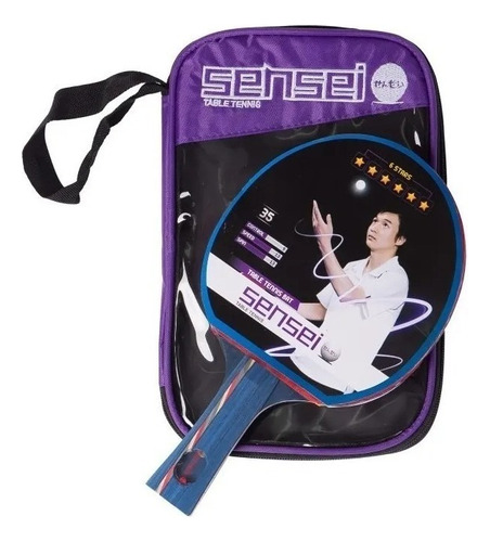 Paleta de ping pong Sensei 6 Star Plus