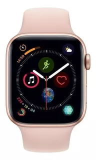 Apple Watch (GPS) Series 4 44mm caixa 44mm de alumínio gold pulseira pink sand A1978