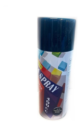 Pintura En Spray Alta Temperatura Negro 400 Ml