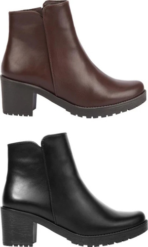 Kit Bota Botin Plataforma Tacon Vestir Mujer Vi Line 1177712