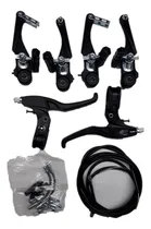 Comprar Juego De Frenos Bici V-brake Kit Plastico + Manijas Del+tras