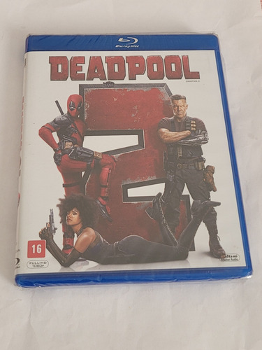 Blu-ray Filme Deadpool 1 E 2 - 2 Filmes