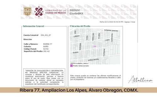 Casa En Venta Ribera 77, Ampliación, Los Alpes, Álvaro Obregón, Cdmx. Vg5-za