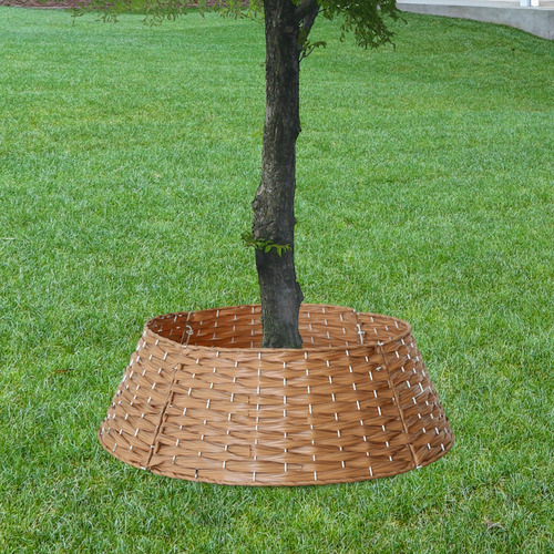 Anillo De Gargantilla Para Árbol De Navidad, Cubierta Café