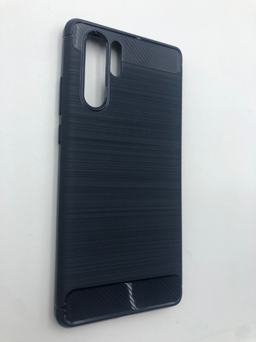 Funda Case Tpu Carbón Para Huawei P30 Pro Vog-l09 Color Azul
