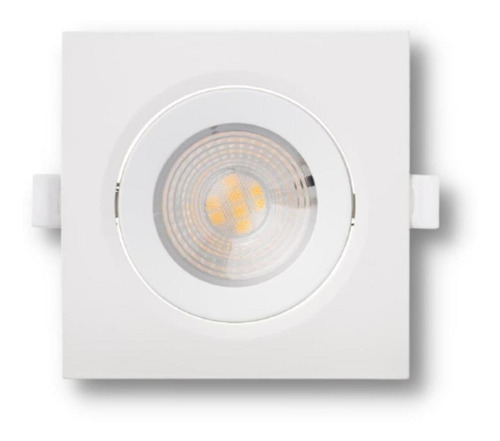 Spot Led Quadro Branco Quente 3000k 6w Empalux Cor Branco Frio 110V/220V