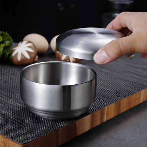 Recipiente De Acero Inoxidable 304 Con Tapa Recipiente De