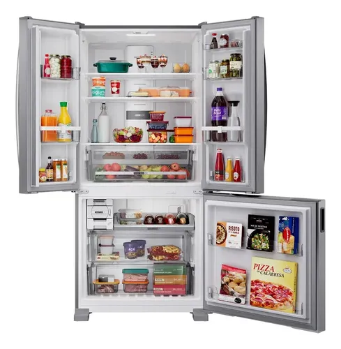 Geladeira Frost Free French Door Inverterinoxbrastempbro85ak
