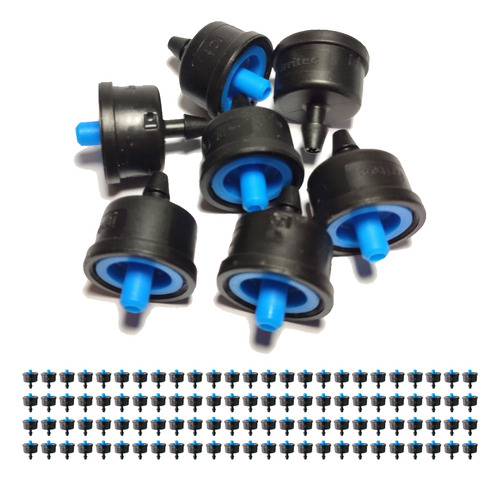 Gotejador Botao Pc Idrop 2,2 L/h Irritec 100 Unid Irrigação