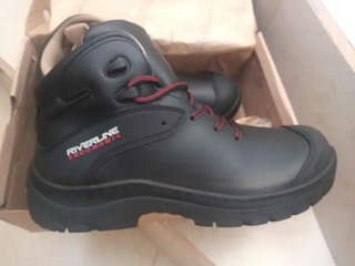 Zapato Industrial Riverline Mod. ELN-01P Negro - SoliinMG