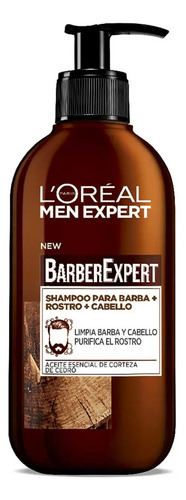 Shampo L'oréal Men Expert Para Barba, Rostro Y Cabello 200ml
