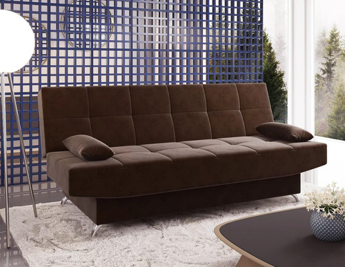 Sofa Cama Melissa Viero Marrom Ha