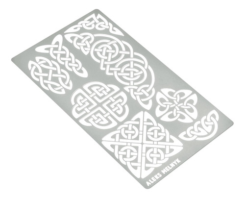 Plantillas De Metal Para Grabado En Madera De 37 Modelos