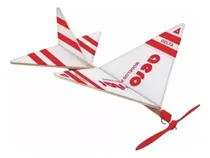 Comprar Kit Avión Planeador Delta Madera Balsa Motor A Goma