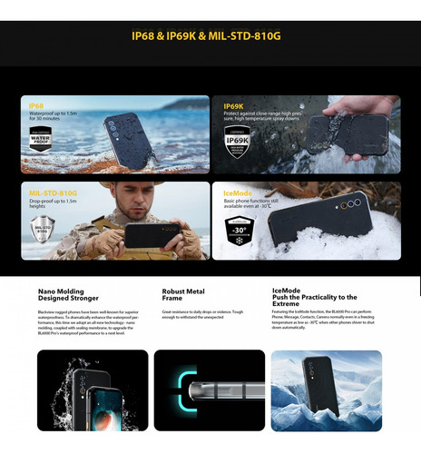 Blackview Bl6000 Pro | Dualsim Resistente Golpes Polvo Agua
