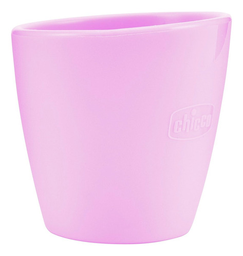 Vaso De Silicona Take Eat Easy Chicco Color Rosa Liso