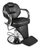 Comprar Sillón De Barbería , Silla De Barbería Exclusive 4 Negro Negro Reclinable Redonda