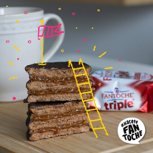 Combo Alfajor Fantoche X88 Alfajores Surtidos Por Caja Pack
