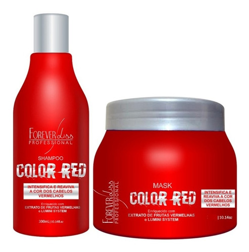 Color Red - Manutenção Para Cabelos Vermelhos - Forever Lis