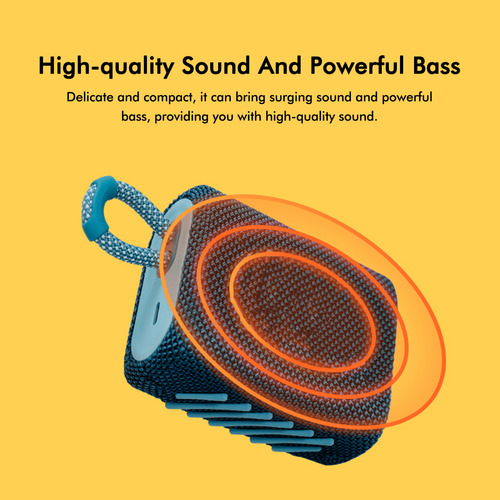 Audio Altavoz Bluetooth Subwoofer Altavoz Portátil Inalámbri