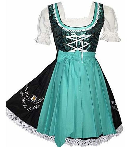 Vestido Dirndl Oktoberfest Y Halloween