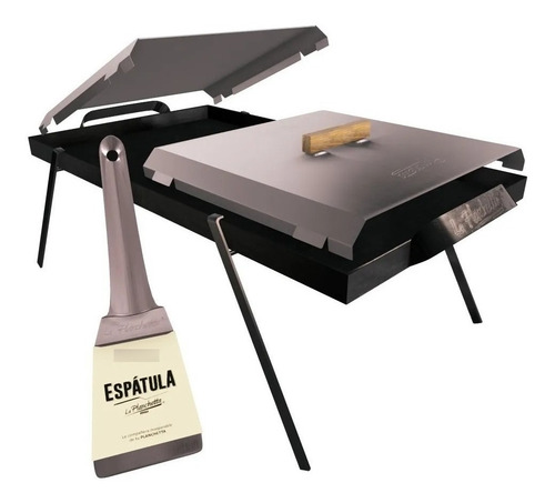 Imagen 1 de 7 de La Planchetta + Tapa + Patas + Pala Espátula Plancha Palermo