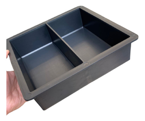 50 Forma Dupla Tijolo H6 Piso De Cimento Bloco 20x10x6