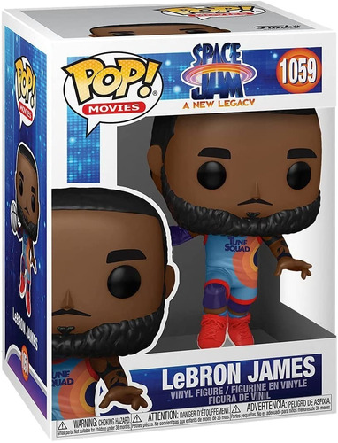 Funko Pop Space Jam A New Legacy Lebron James Jumping