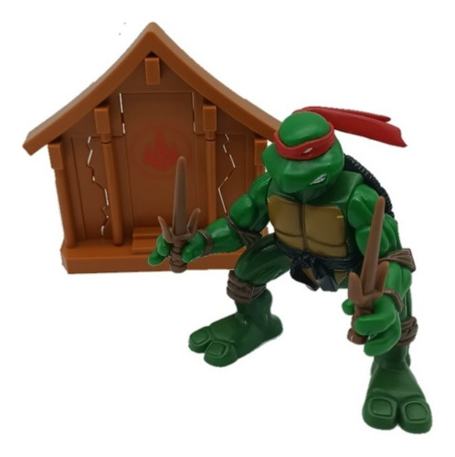 Tortugas Ninja Figuras 2003 Colección Acción De Ataque Salto (Usado)