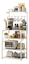 Comprar Estantes de metal y estantes de madera Anaquel,estante para microondas de vajilla para platos cocina,estante organizador baño,estante librero organizadores de almacenamiento estante para plantas