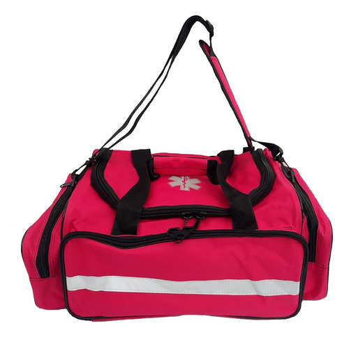 Mochila Botiquín De Trauma Grande 50x 18 X 30 Fucsia