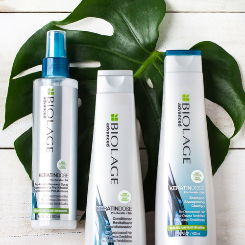 Imagen 4 de 4 de Acondicionador Keratindose Pro-keratina Nutre 1 Lts Biolage