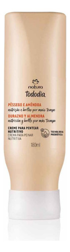 Natura Tododia Creme Pentear Nutritivo 180ml Pêssego